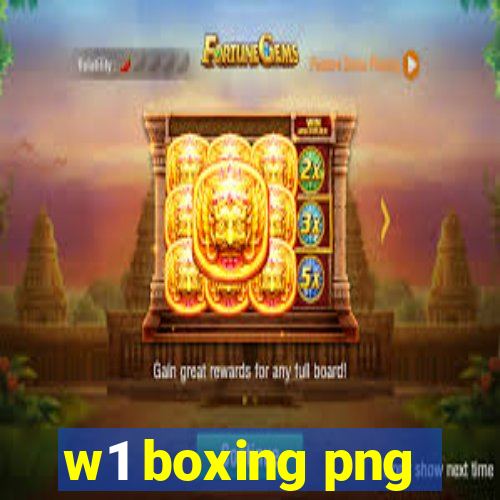 w1 boxing png